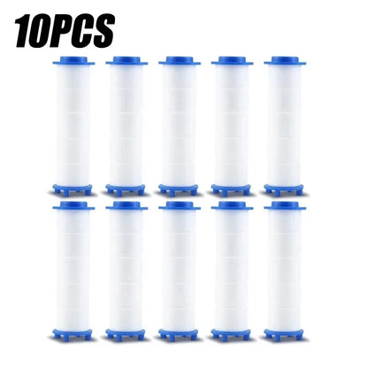 High Pressure Shower Head Rainfall Water Saving 360 Rotating Twin Turbo Propeller Fan Showerhead Bathroom Accessories